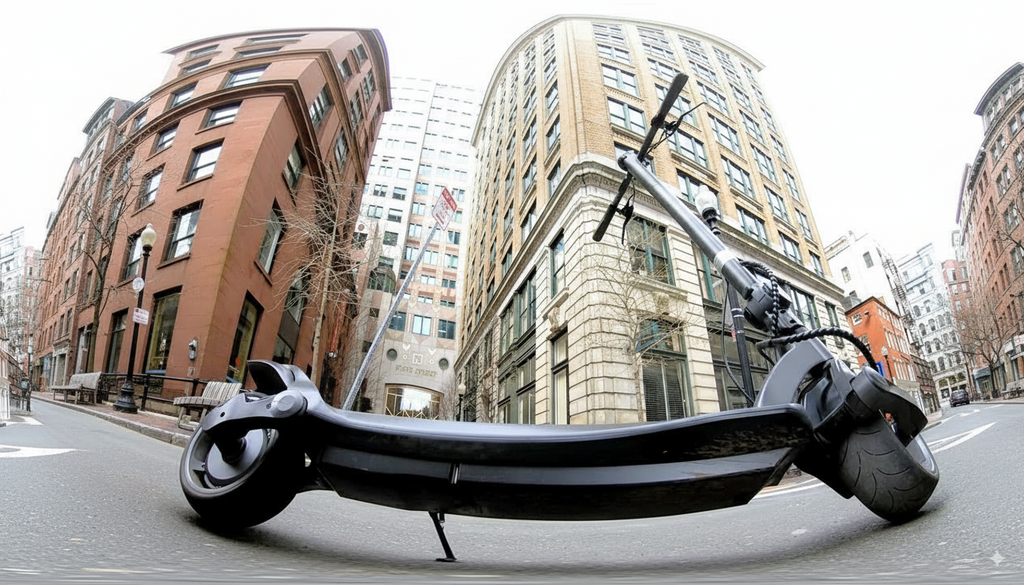 Best Commuter Electric Scooter for Rough Roads | Wide Wheel Pro