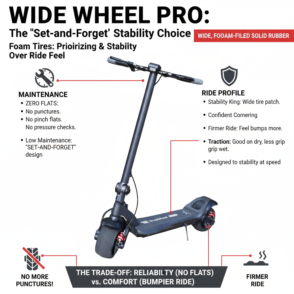 Foam vs Pneumatic Scooter Tires: Choose the Right Setup