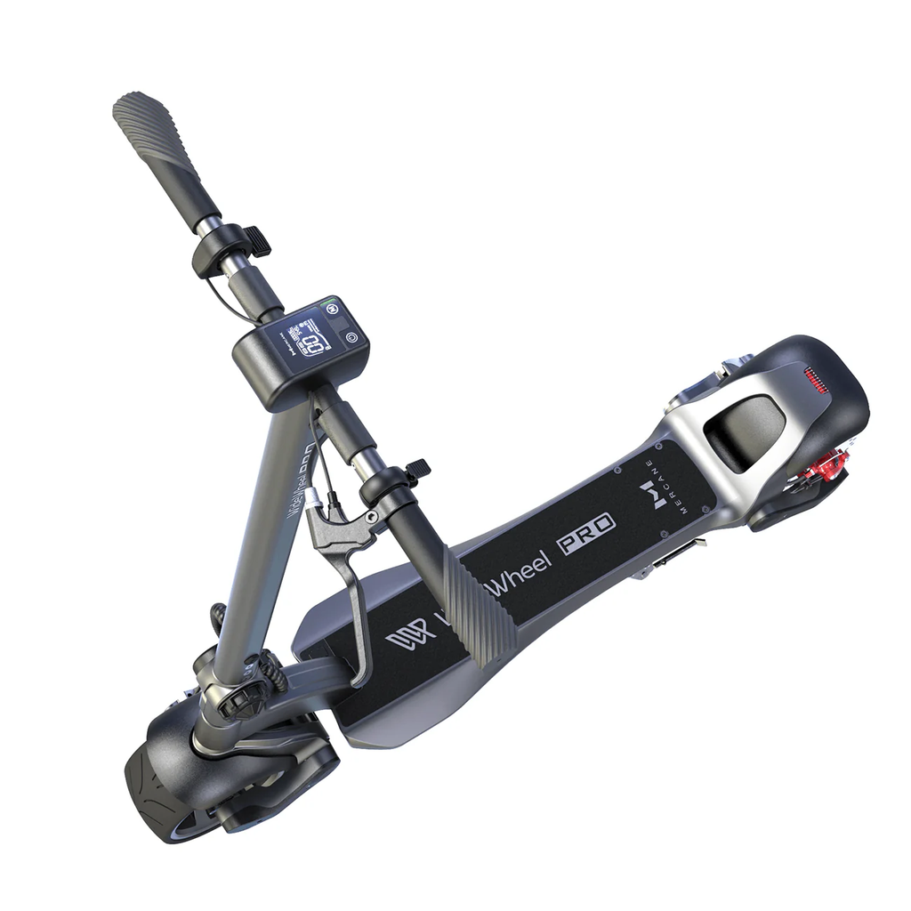 Beginner e-scooter safety: stop wobble with stance & wide tires