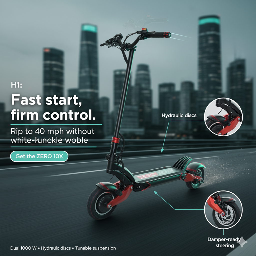 ZERO 10X vs Hiboy Titan Pro: Faster Starts with Real Control