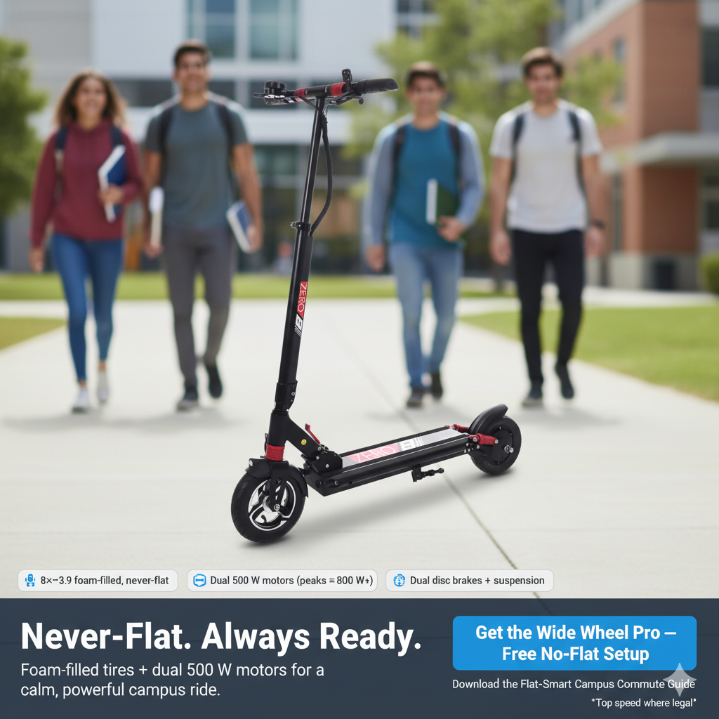Affordable Electric Scooter for Adults – Safe Storage + U-lock Bundle