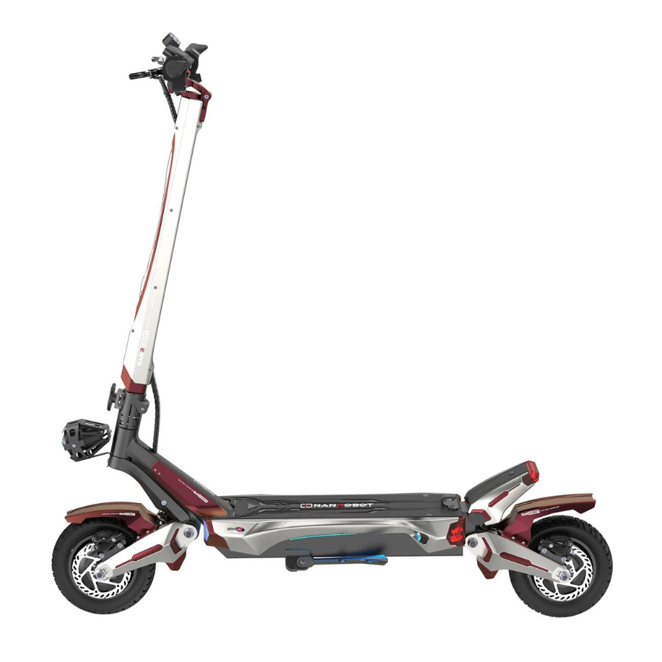 Sleek and powerful Nanrobot N6 40 mph electric scooter in motion