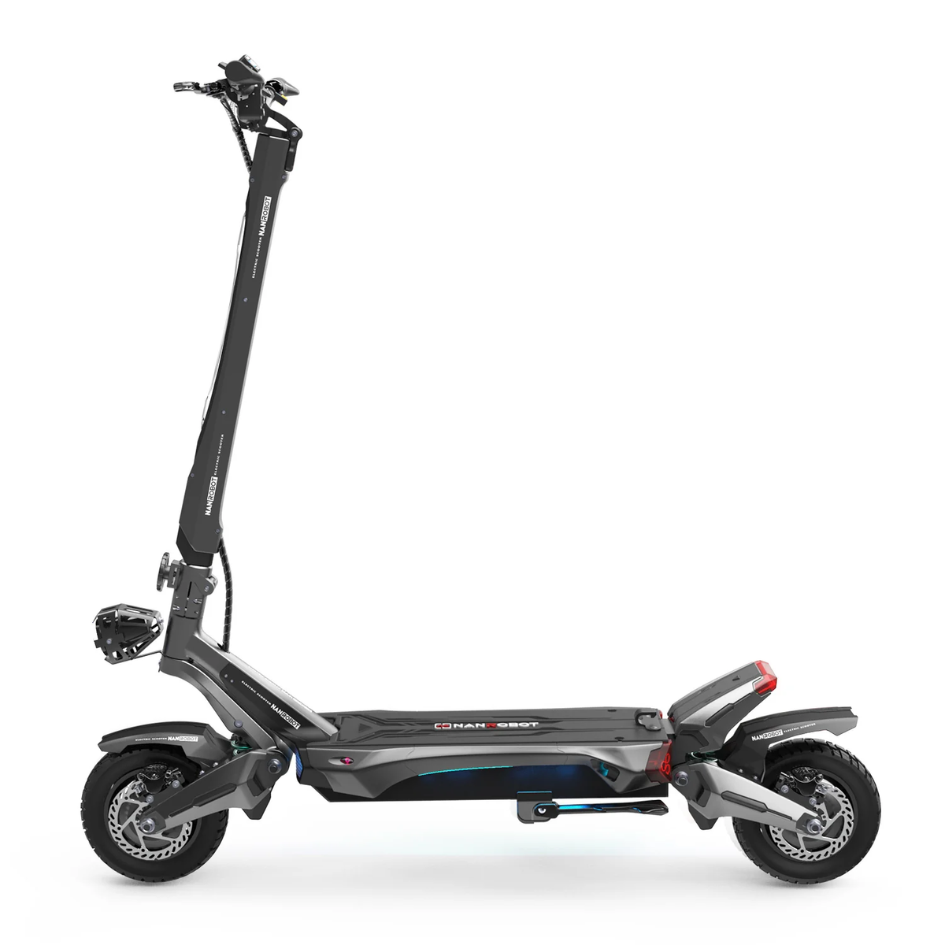 Nanrobot N6 high-speed electric scooter reaching 40 mph on the road