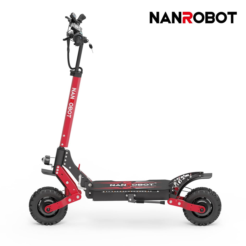 Nanrobot D4+ Max hitting top speed